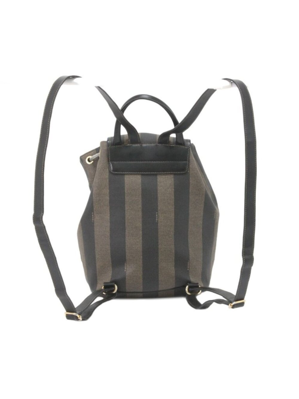Fendi Mini Backpack Pecan Pattern Brown - Picture 3 of 9